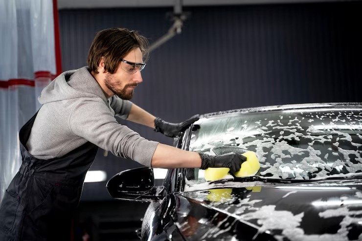 Exterior car detailing in Barrhaven
