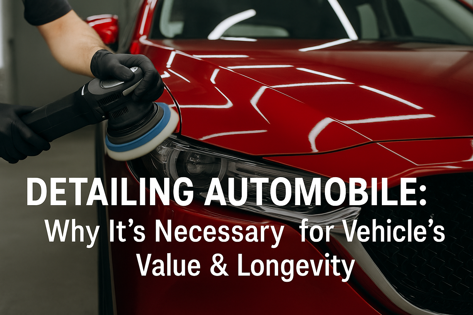 detailing automobile