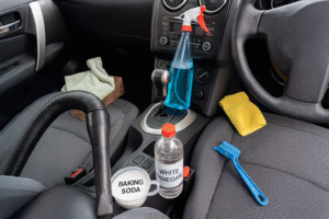 clean your car interior